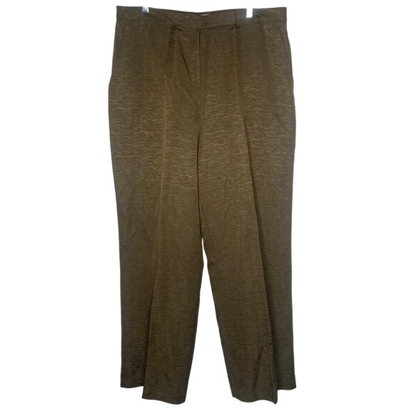 Judith Hart Collection Womens Size 16 Silk & Linen Blend Dress Pants - Picture 1 of 10
